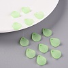 Transparent Frosted Acrylic Pendants MACR-S371-09A-733-6