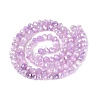 Electroplate Crackle Imitation Jade Glass Beads Strands LS-EGLA-Q131-02A-05-2