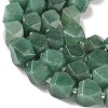 Natural Green Aventurine Beads Strands GG-CBAF8A8-A10-01-4