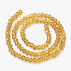 Glass Beads Strands EGLA-A034-T4mm-D04-2