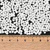 Opaque Colours Luster Glass Seed Beads SEED-B001-01A-12-4