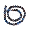 Natural Blue Opal Beads Strands X-G-H045-A02-8MM-4