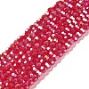 Transparent Glass Beads EGLA-A035-T4mm-B07-1