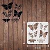 Plastic Reusable Drawing Painting Stencils Templates DIY-WH0172-247-2