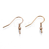 304 Stainless Steel Earring Hooks STAS-S111-003RG-2