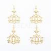 201 Stainless Steel Pendants STAS-N090-LA909-2-2