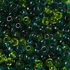 Transparent Colours 6/0 Glass Round Seed Beads X1-SEED-P006-02A-02-3