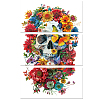 3 Sheets 3 Styles PVC Waterproof Decorative Stickers DIY-WH0404-093-1