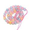 Natural Chalcedony Bead Strands G-R342-10mm-20-2