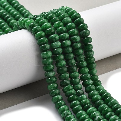 Natural White Jade Beads Strands G-E507-01P-1
