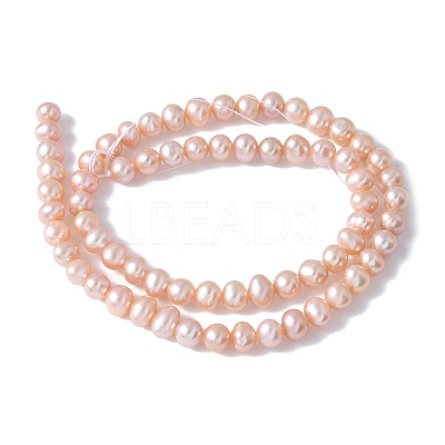 Natural Cultured Pearl Beads Strands PEAR-I007-07R-03C-1