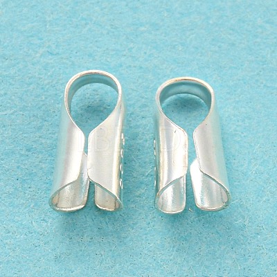 925 Sterling Silver Cord End STER-Q191-06C-S-1