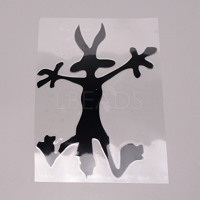 Waterproof PET Personality Wolf Car Stickers DIY-WH0258--05B-01-1
