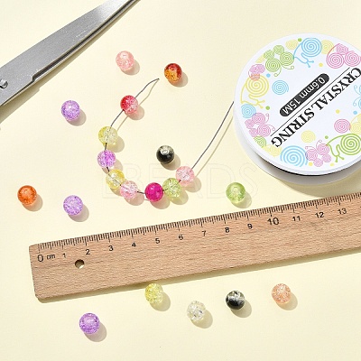3 Rolls Round Elastic Crystal Thread EW-YW0001-17A-01-1