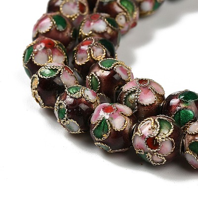 Handmade Cloisonne Beads CLB-O001-M10-01-1