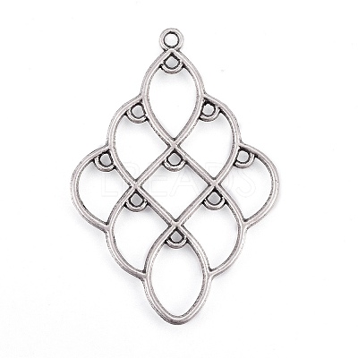 Tibetan Style Alloy Chandelier Components Links TIBE-19491-TAS-NR-1