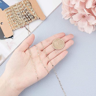 Brass Dapped Chains CHC-FH0001-01G-1