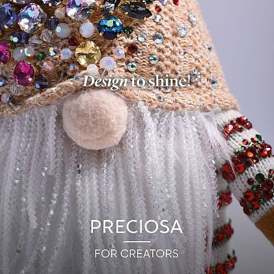 Preciosa&reg MAXIMA Crystal Fancy Stones Y-PRC-FC10-20410-1