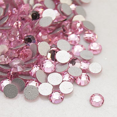 Glass Flat Back Rhinestone RGLA-C002-SS30-223-1