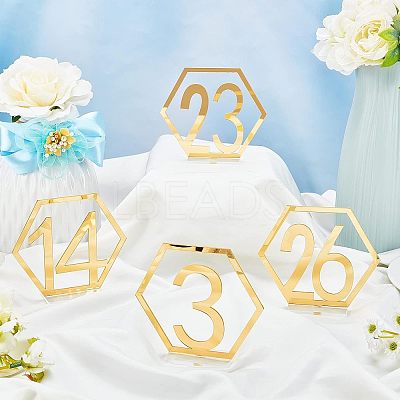 40Pcs Acrylic Display Holder Sets AJEW-NB0002-67-1