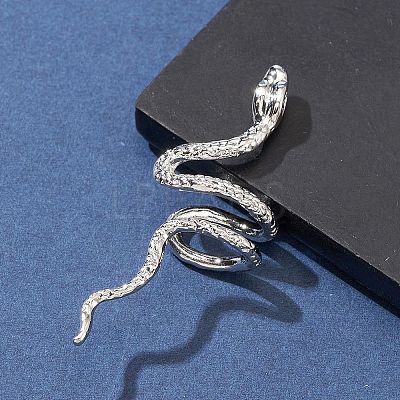 Alloy Snake Cuff Earrings EJEW-FS0001-10-1