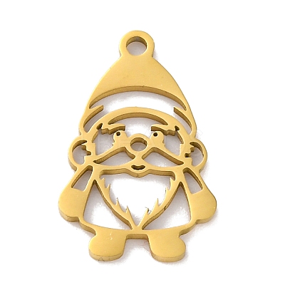 Christmas 201 Stainless Steel Pendants LS-STAS-Q015-07G-1