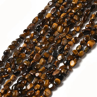 Natural Tiger Eye Beads Strands G-I351-A03-1