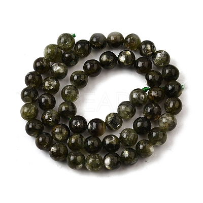 Natural Lepidolite Beads Strands G-F799-B01-8mm-1