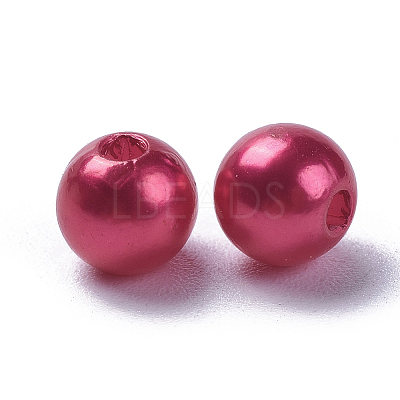 Imitation Pearl Acrylic Beads PL610-13-1