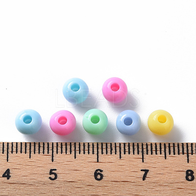 Opaque Acrylic Beads MACR-S370-C6mm-M1-1