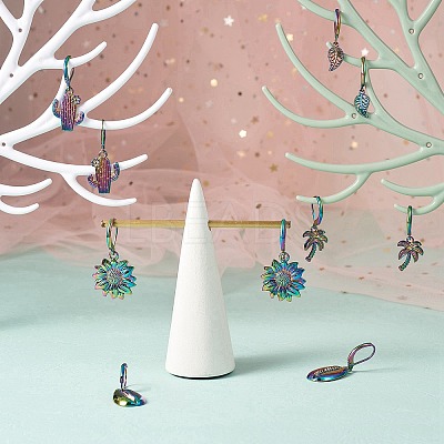 DIY Drop Earring Making Finding Kits DIY-SZ0008-28-1