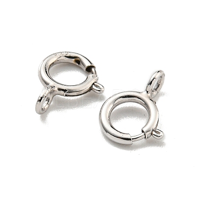 925 Sterling Silver Spring Ring Clasps STER-C005-06P-1