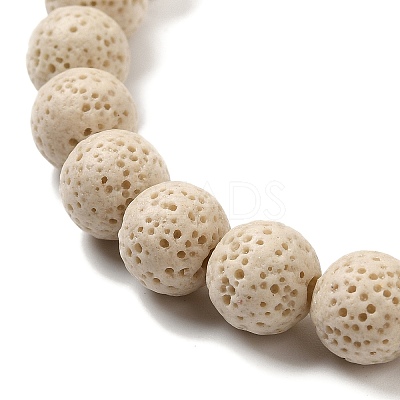 Natural Lava Rock Bead Strands G-L435-03-8mm-17-1