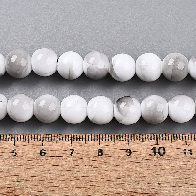 Baking Paint Glass Beads X1-DGLA-N013-10mm-01-1
