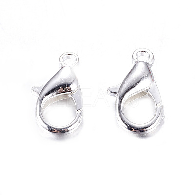 Zinc Alloy Lobster Claw Clasps E102-NFS-1