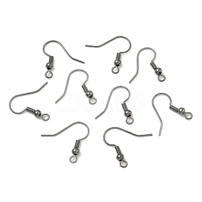 Brass Earring Hooks KK-S075-B-1