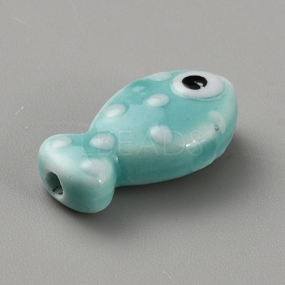 Handmade Porcelain Beads LS-PORC-WH20001-02H-1