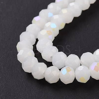 Electroplate Glass Beads Strands EGLA-A034-J3mm-L08-1