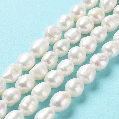 Natural Cultured Freshwater Pearl Beads Strands PEAR-Z002-14-1