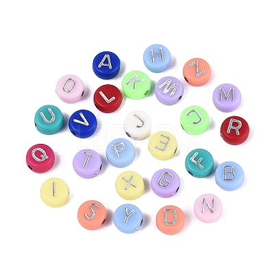 Opaque Acrylic Beads SACR-Q001-03-1