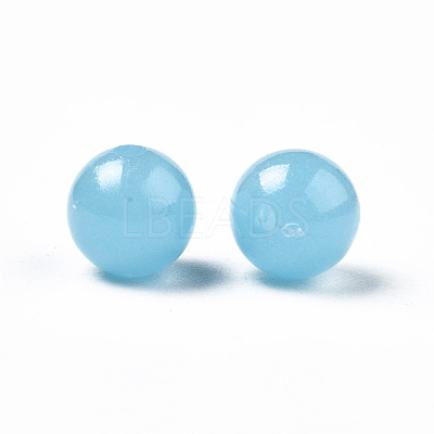 Luminous Acrylic Beads MACR-N008-25B-1