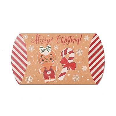 Christmas Theme Cardboard Candy Pillow Boxes CON-G017-02L-1