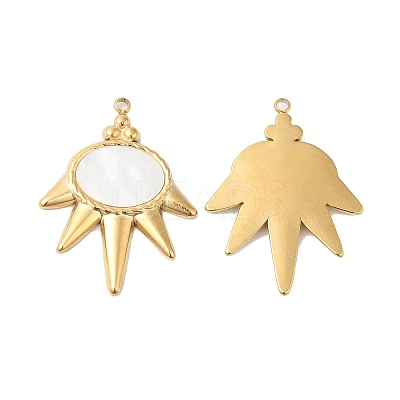 Ion Plating(IP) 304 Stainless Steel Pendants X-STAS-Q215-30G-1
