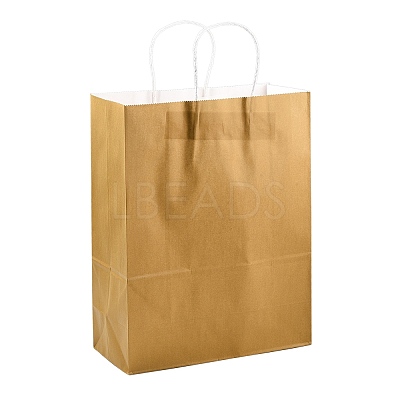 Pure Color Kraft Paper Bags LS-AJEW-G020-D-06-1