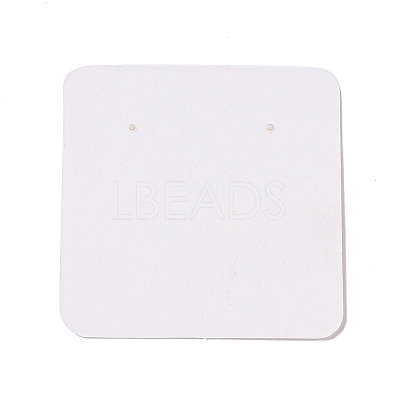 Square Paper Earring Display Cards CDIS-C004-02E-1