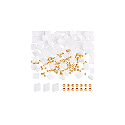 1 Strand Square Natural Quartz Crystal Rock Crystal Beads Strands G-NB0005-55-1