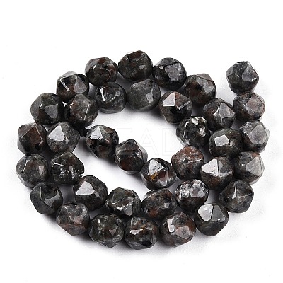 Natural Fluorescent Syenite Rock(Glow under UV Light) Beads Strands G-T141-02A-1