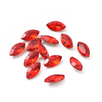 Glass Rhinestone Cabochons GGLA-P002-03A-05-1