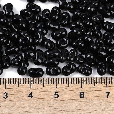 Baking Paint Glass Seed Beads SEED-K010-A02-1