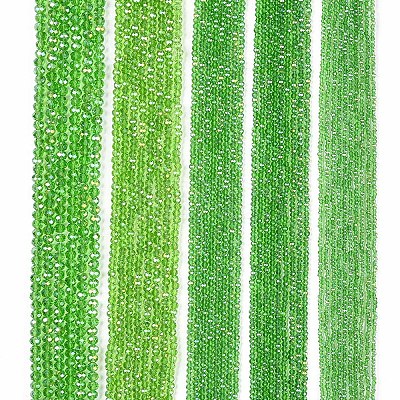 Electroplate Glass Beads Strands EGLA-A044-T2mm-B11-1